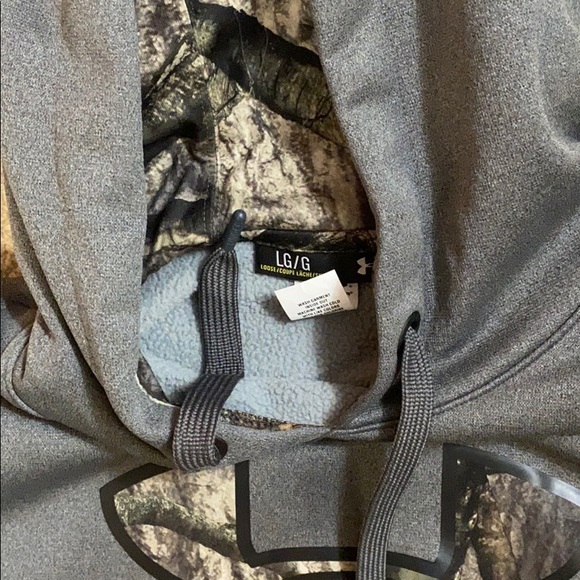 Under Armour Large Gray Hoodie - Picture 2 of 2